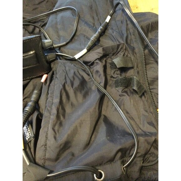 Harley Davidson Mens Heated Jacket With Thinsulate Insulation Nylon Black Size L - Picture 13 of 15